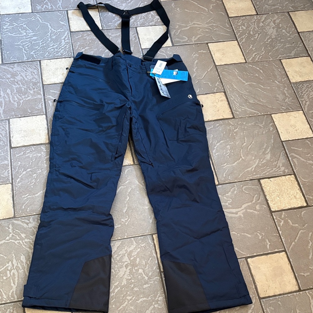 New Liquid snow Pants ski pants with Suspenders men’s